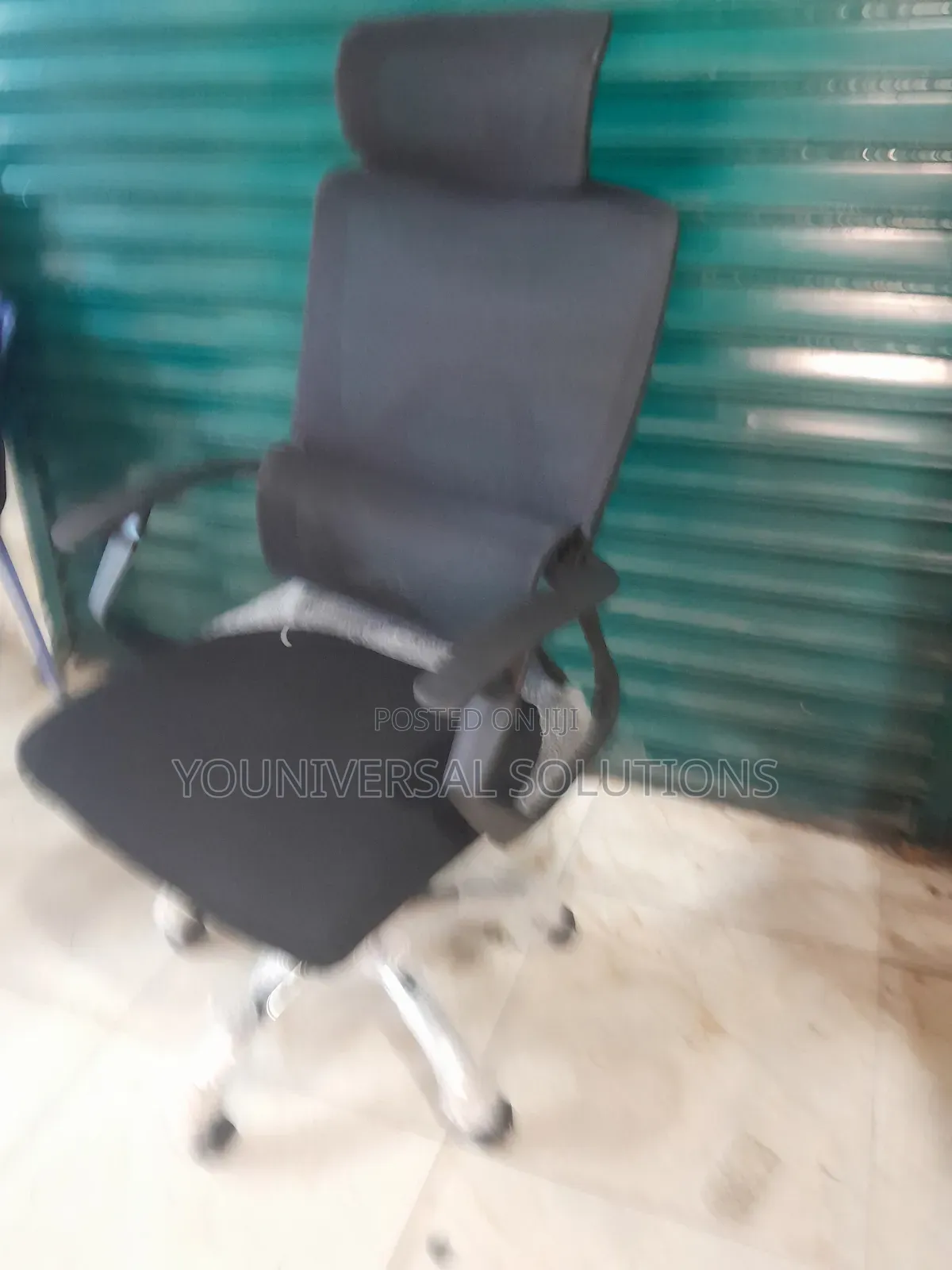 Orthopedic High Mesh Office Chair ~ Headrest