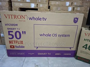 Vitron 50 Inch QLED Whale TV | HTC50QW | New 2026 Model
