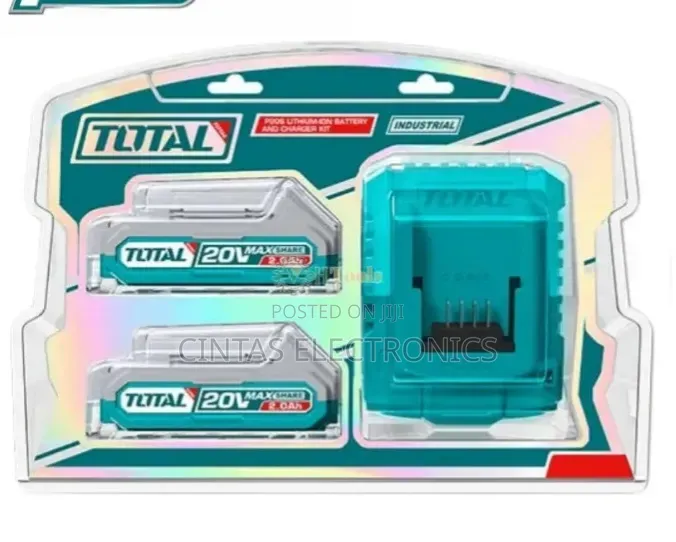 Total Lithium Ion Batteries and Charger