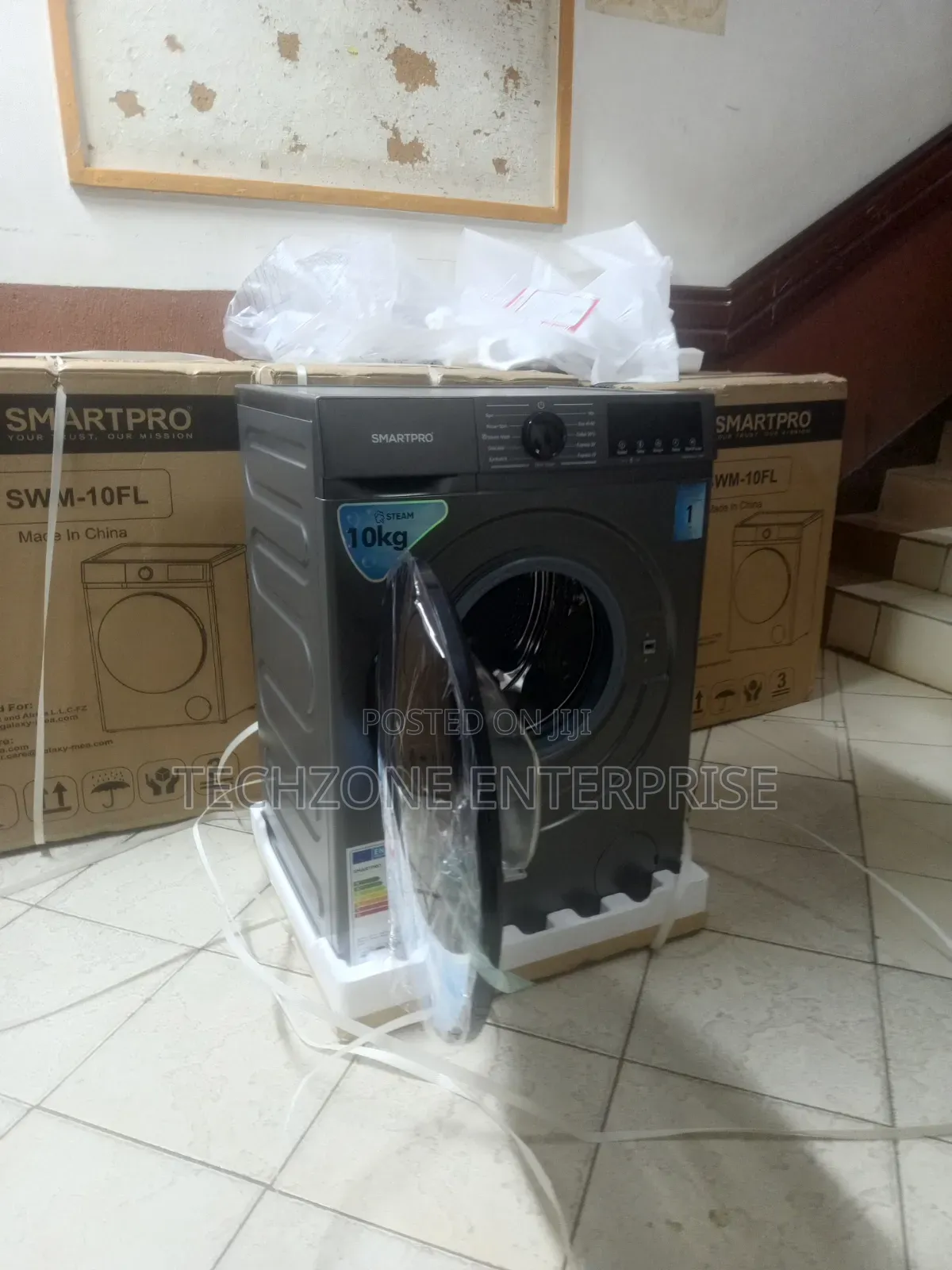 Smart Pro 10KG Front Load Washing Machine 