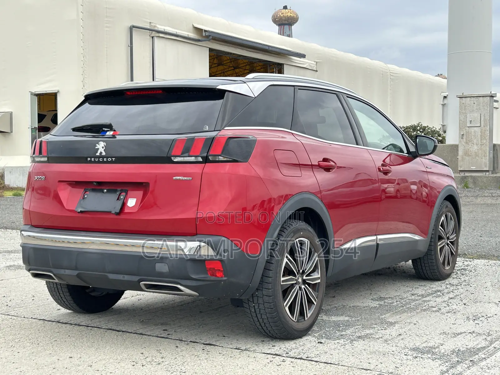 Peugeot 3008 2019 Red