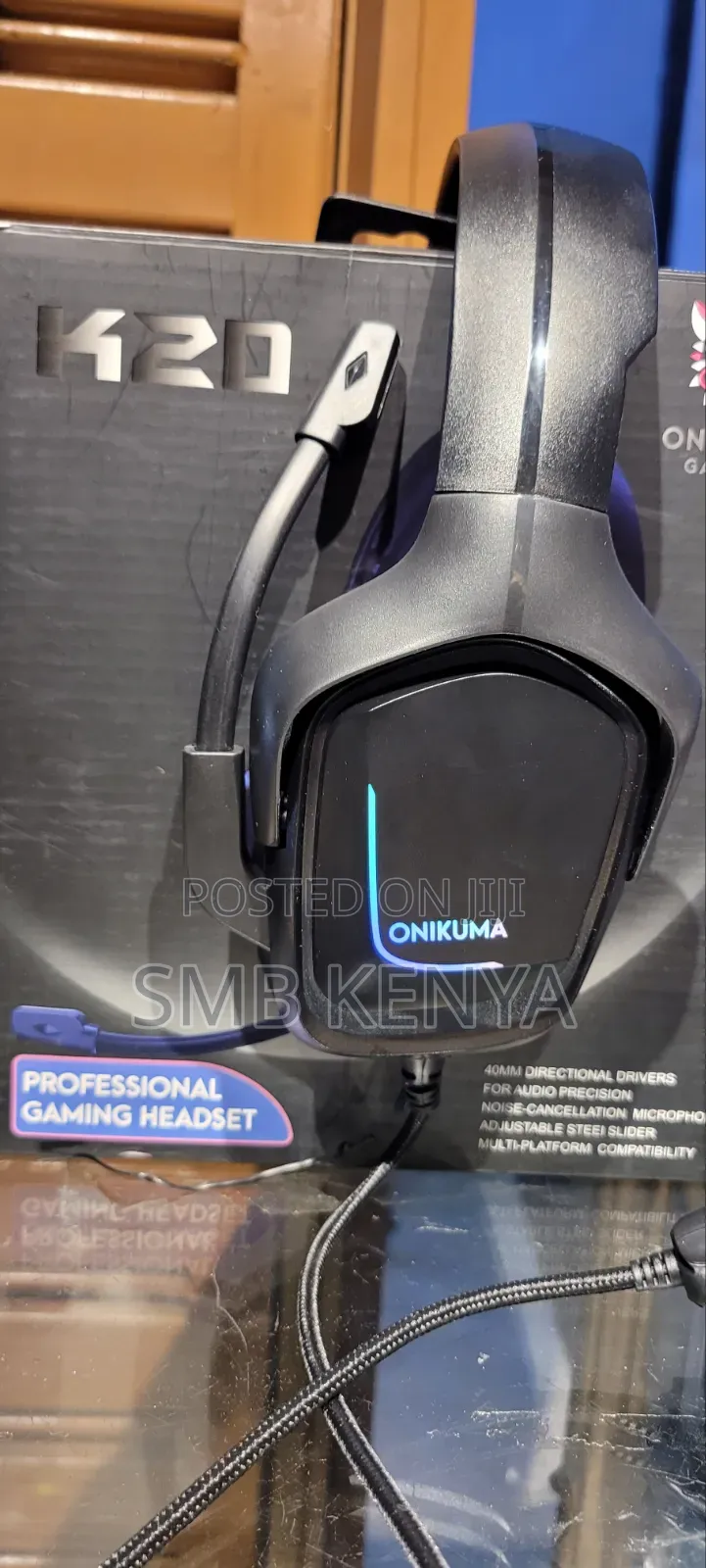 ONIKUMA Gaming Headphones With Noise-Isolating Microphone