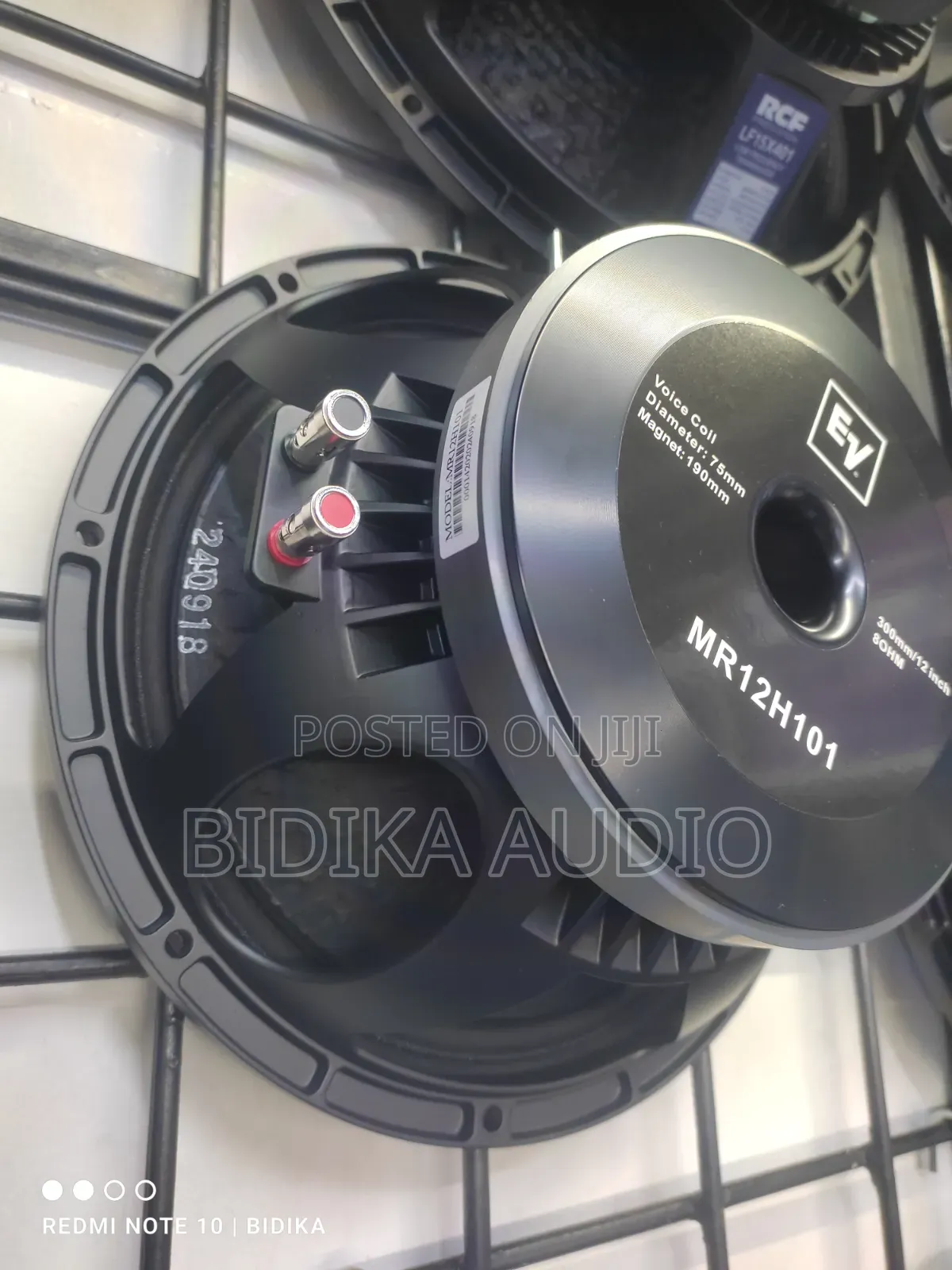 Electro-Voice EV MR12H101 12-Inch 8-Ohm Mid-Bass Speaker Driver