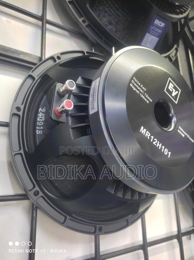 Electro-Voice EV MR12H101 12-Inch 8-Ohm Mid-Bass Speaker Driver