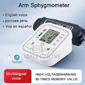 Digital Blood Pressure Monitor Upper Arm Wrist BP Machine