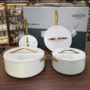 CERAMIC Cookware 8pcs Set