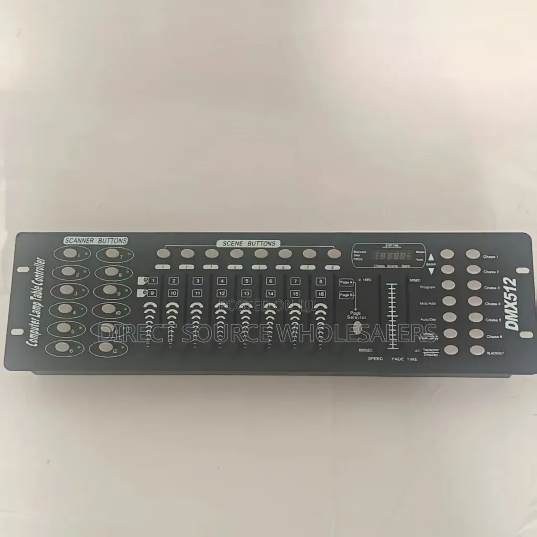 DMX512 Lighting Control Console for DJ Events