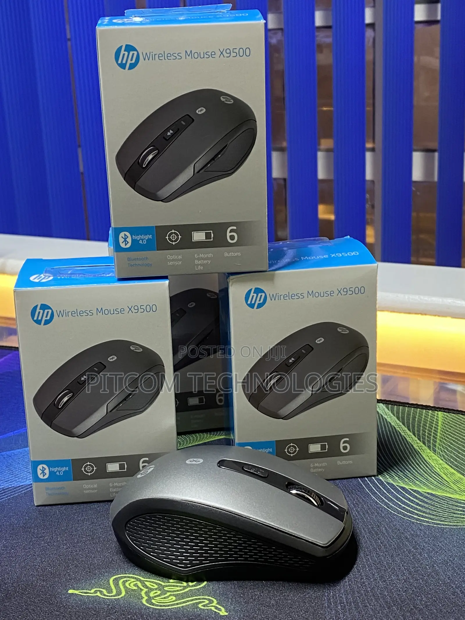 HP Wireless Mouse X9500