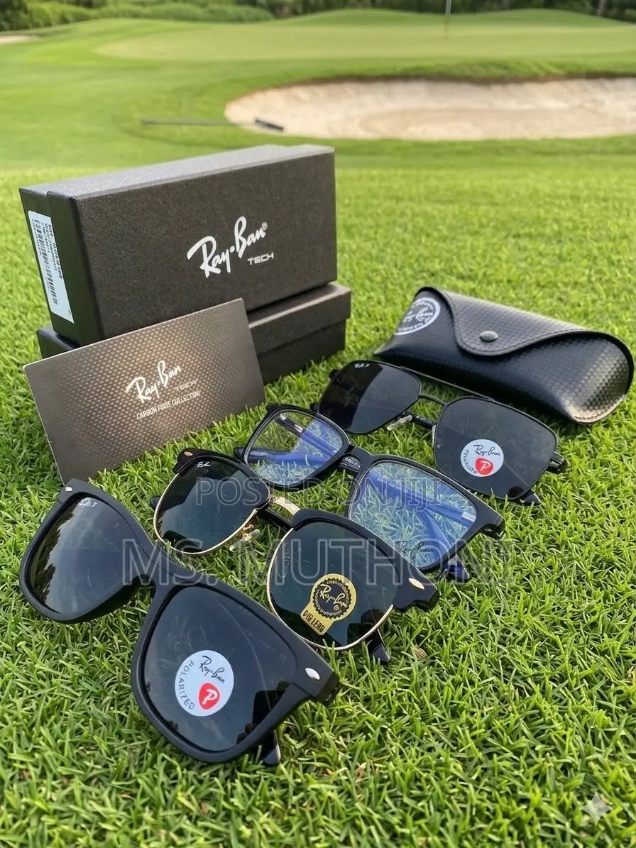 Golf-Ready Eyewear Polarized Raybans