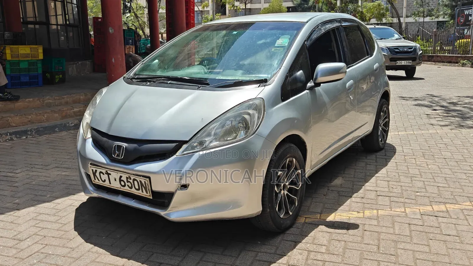 Honda Fit 2012 Silver