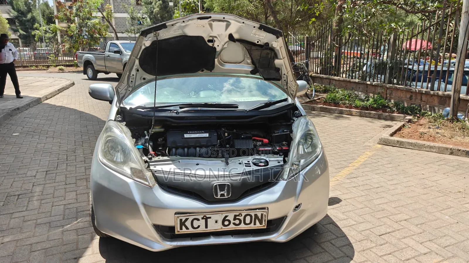 Honda Fit 2012 Silver