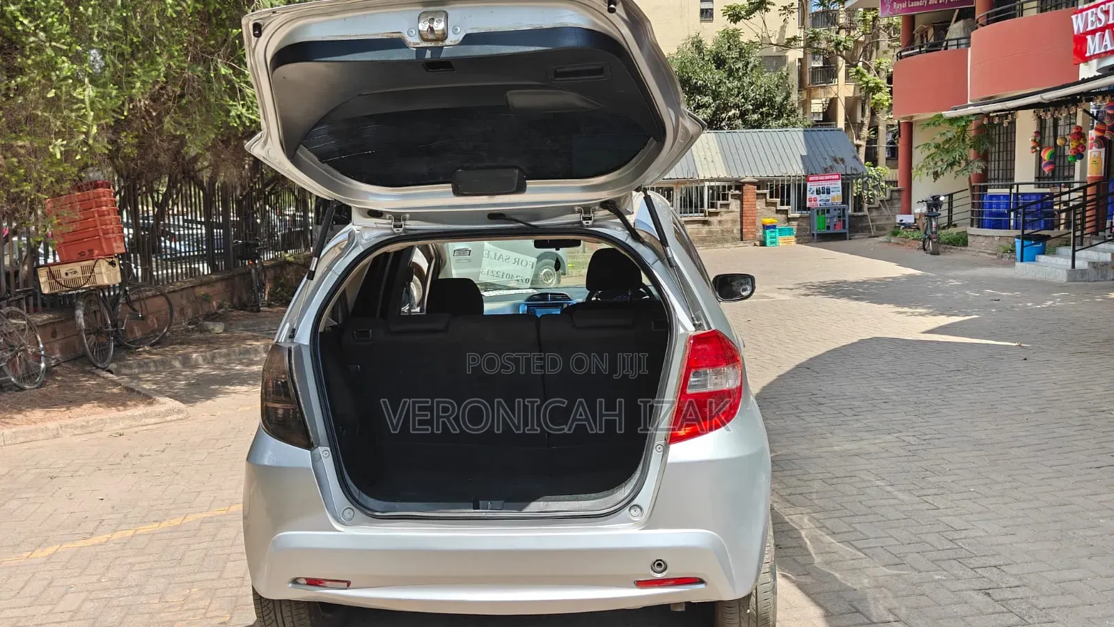 Honda Fit 2012 Silver