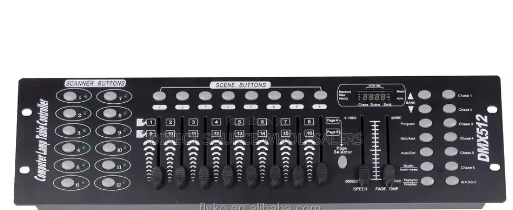 DMX 512 Stage Light Controller – Professional Lighting Console