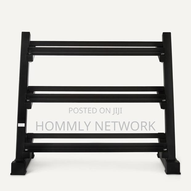 3-Tier Dumbbell Weight Rack - thumbnail 2