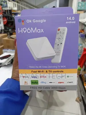Android 14 TV Box Ultra HD Smart Media Player