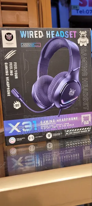 ONIKUMA X31 Gaming Headset – Noise-Cancelling Microphone
