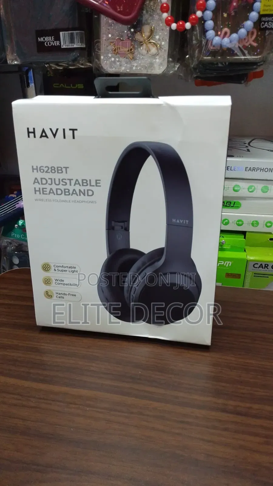 Havit H602BT Wireless Bluetooth Headphones – 35H Playtime, Dual