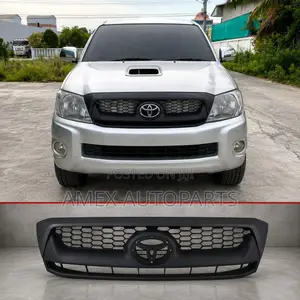 Grille Toyota Hilux Vigo 2008 Onwards Black