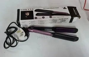 Professional 2-in-1 Ceramic Flat Iron Hair Straightener - Vc