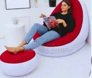 Inflatable Seat With Foot Rest