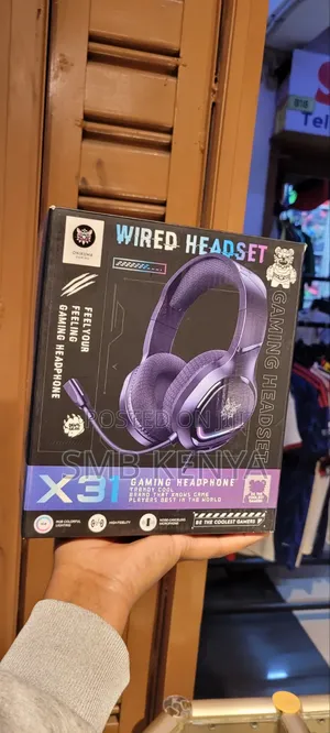 ONIKUMA X31 RGB Gaming Headphones With Clear Mic-X31