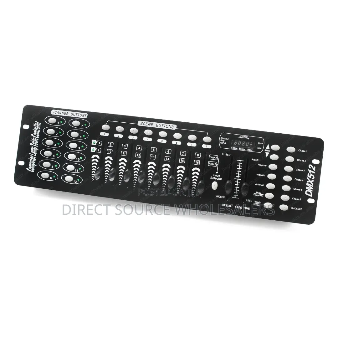 DMX512 192 Channel Professional Lighting Controller