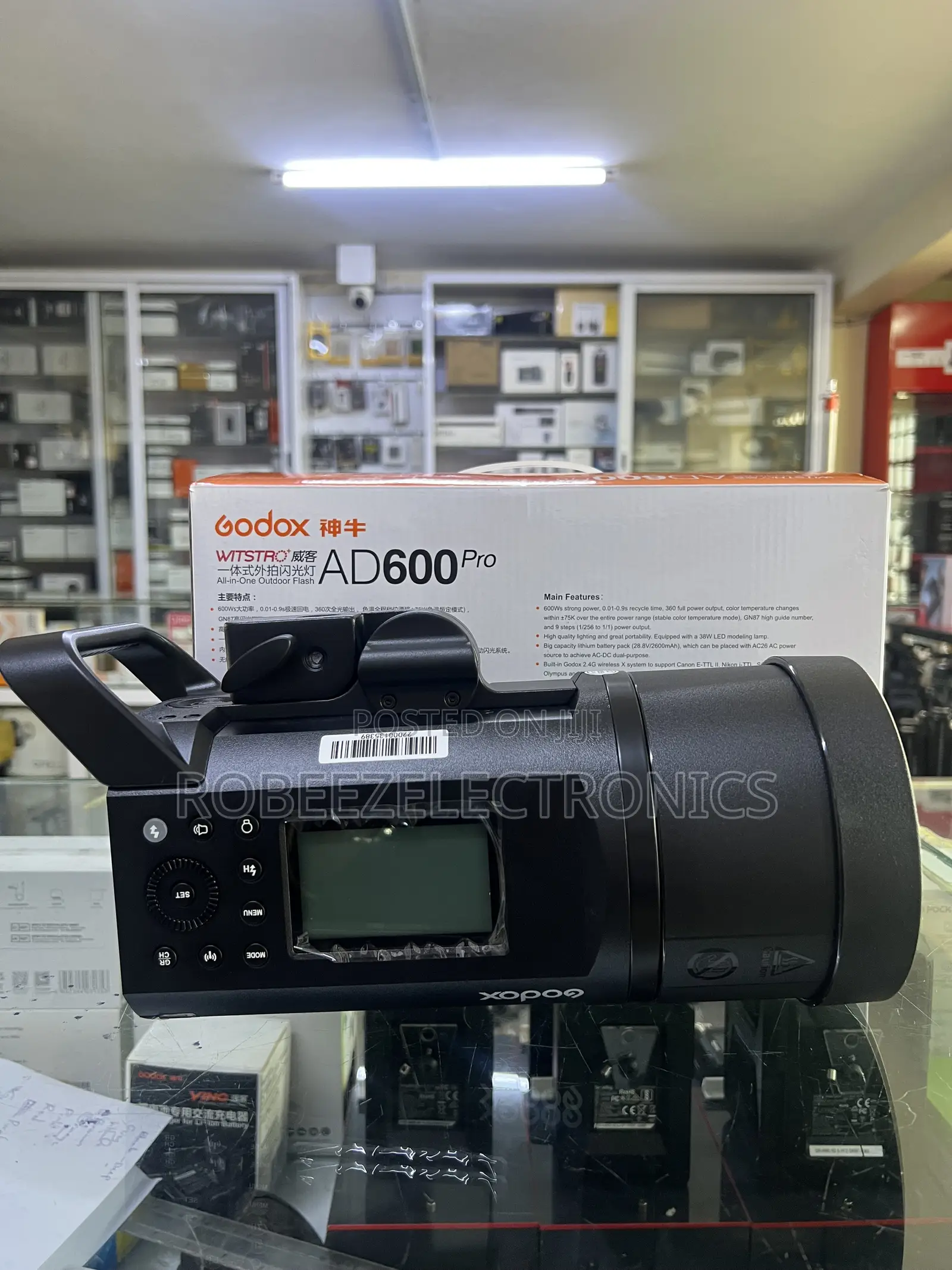 Godox AD600Pro Witstro Battery Powered Outdoor Flash