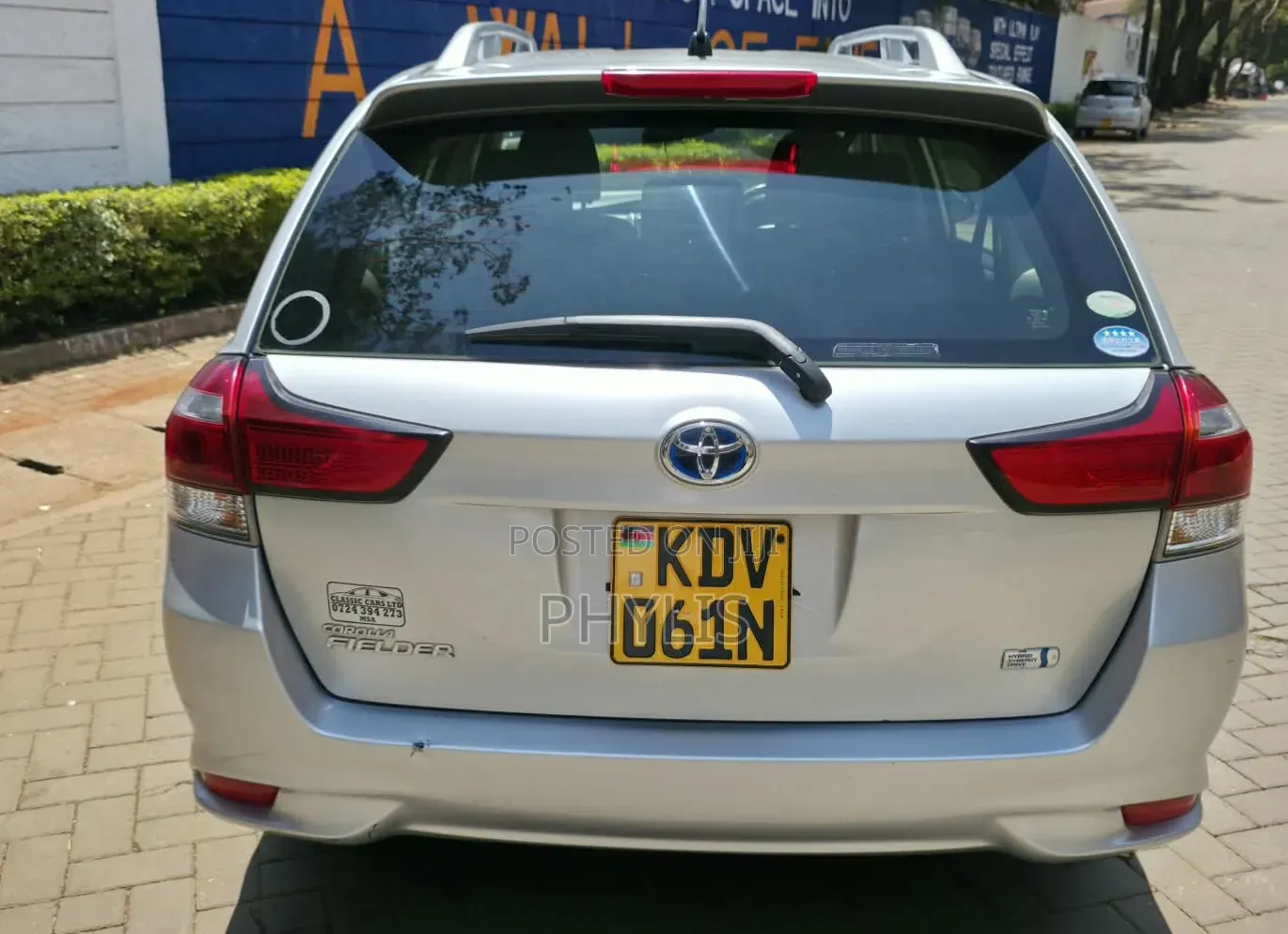 Toyota Corolla Fielder 2018 Silver