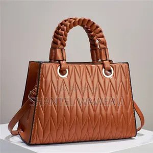 Red and Blown Medium Size Bag