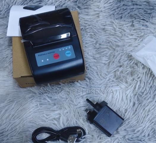 Portable Bluetooth Thermal Receipt Printer With USB Charging
