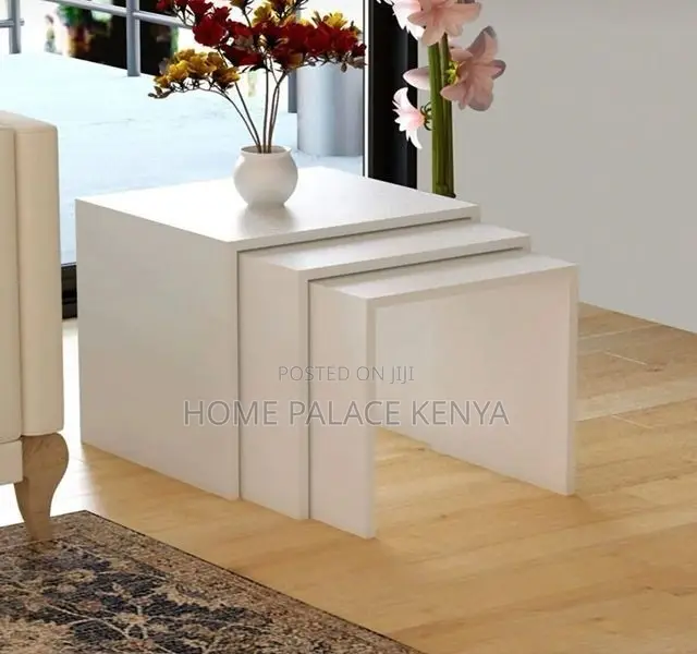 Coffee Table; Compact Space-Saving Coffee Side Table for Living Rooms