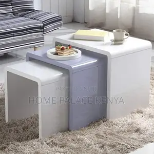 Coffee Table; Compact Space-Saving Coffee Side Table for Living Rooms