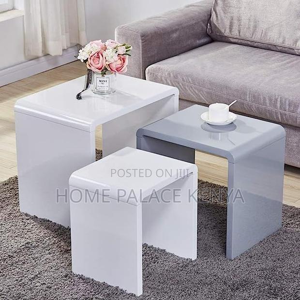 Coffee Table; Compact Space-Saving Coffee Side Table for Living Rooms - thumbnail 7