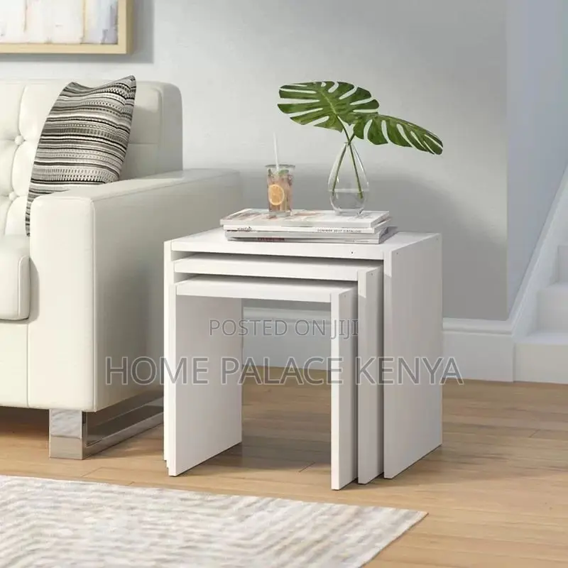 Coffee Table; Compact Space-Saving Coffee Side Table for Living Rooms