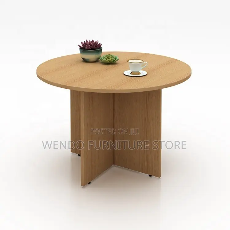 Office Table; Wooden 1200mm Round Boardroom Table