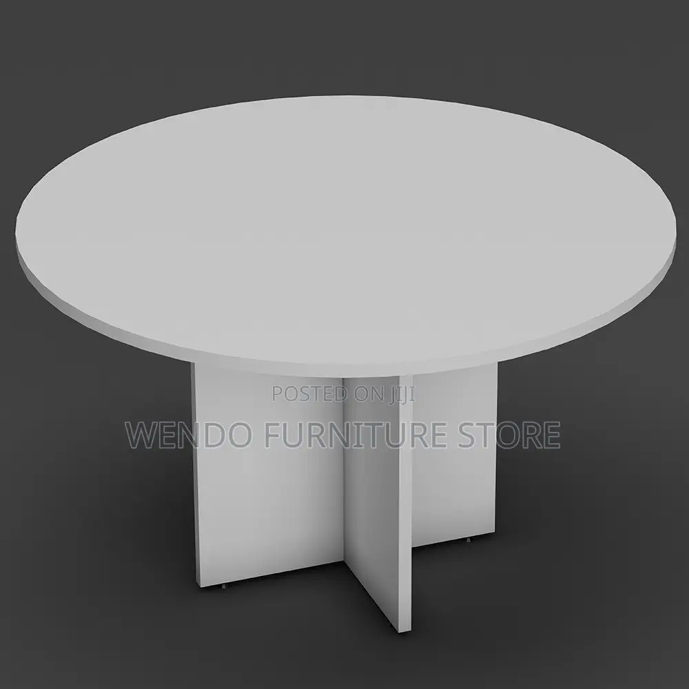 Office Table; Wooden 1200mm Round Boardroom Table