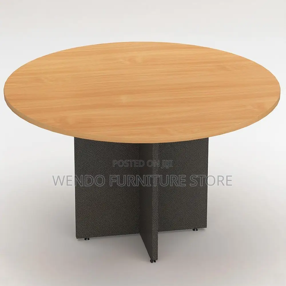 Office Table; Wooden 1200mm Round Boardroom Table