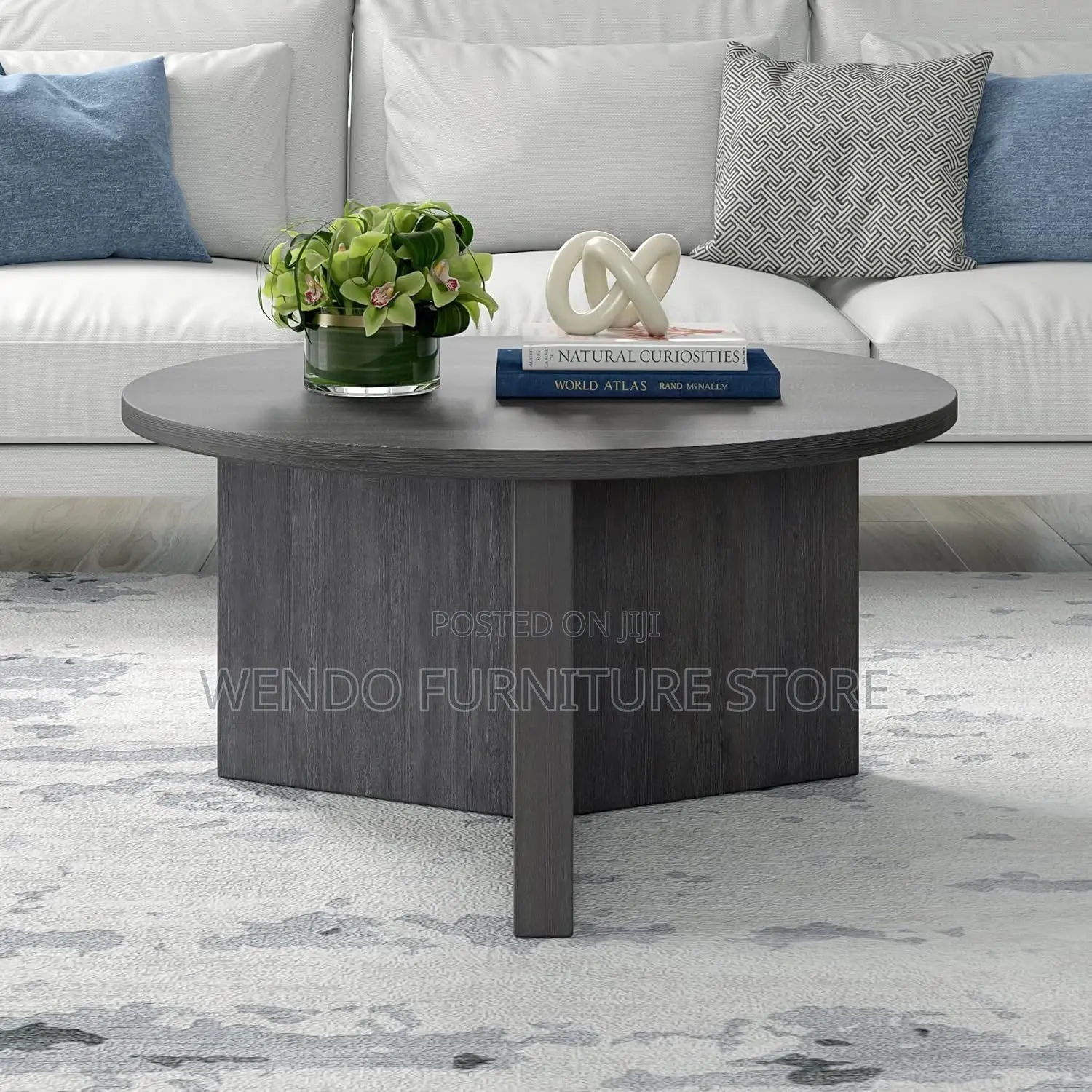 Office Table; Wooden 1200mm Round Boardroom Table