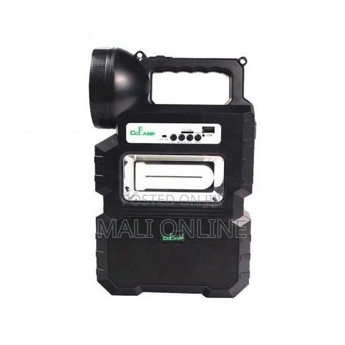 Solar Lighting System 9000mAh Battery 3 LED Bulbs Bluetooth FM Radio