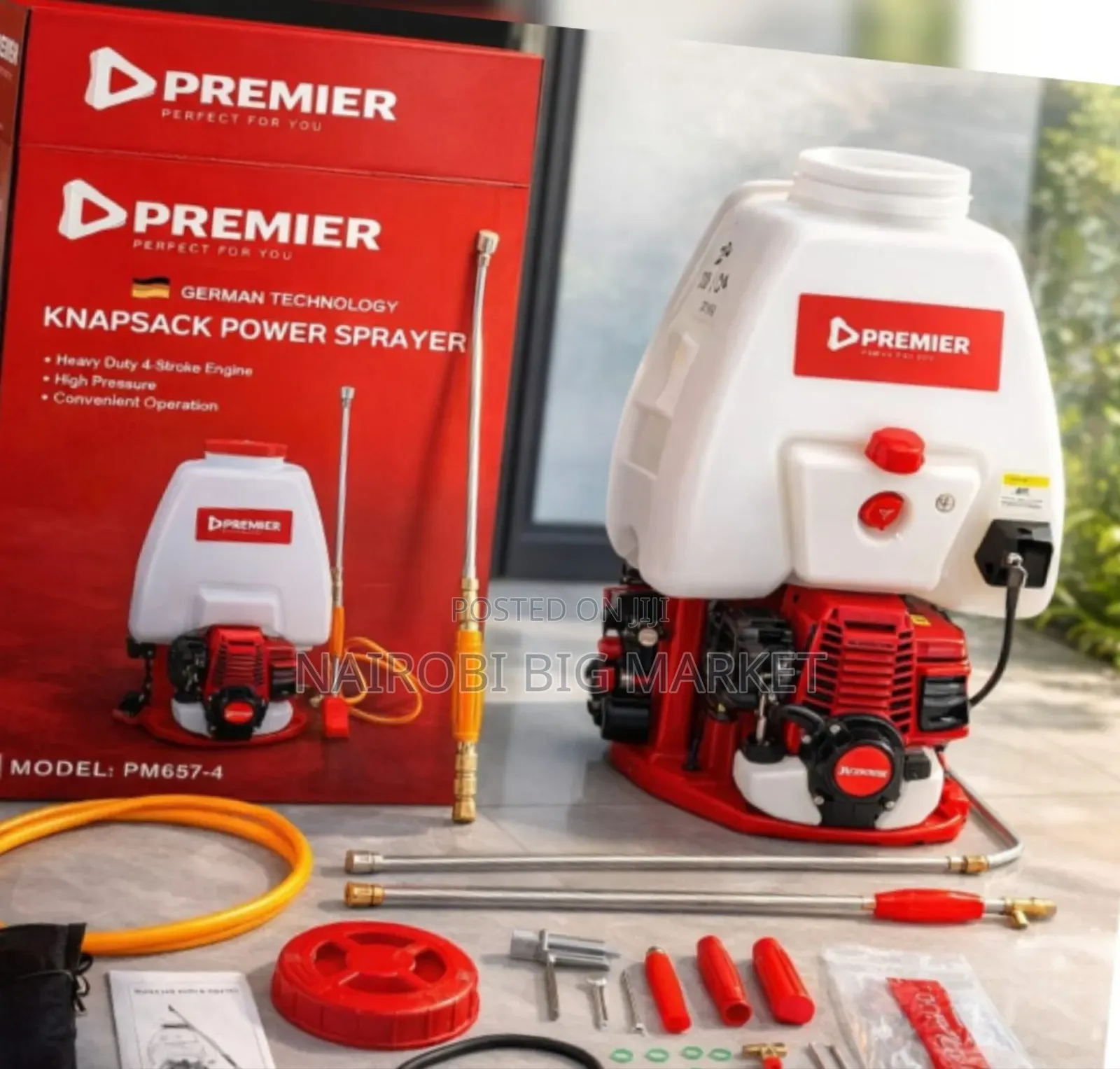 Premier 4 Stroke Knapsack Engine Sprayer