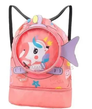 Sport Kids Waterproof Drawstrings Swimming Bag