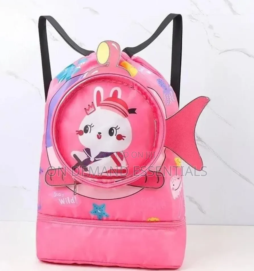 Sport Kids Waterproof Drawstrings Swimming Bag