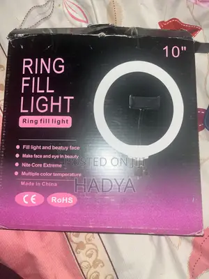 Tripod Stand With Ringlight 10”