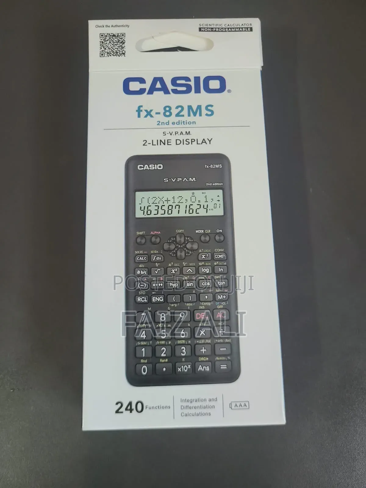 Casio Fx-82ms Scientific Calculator