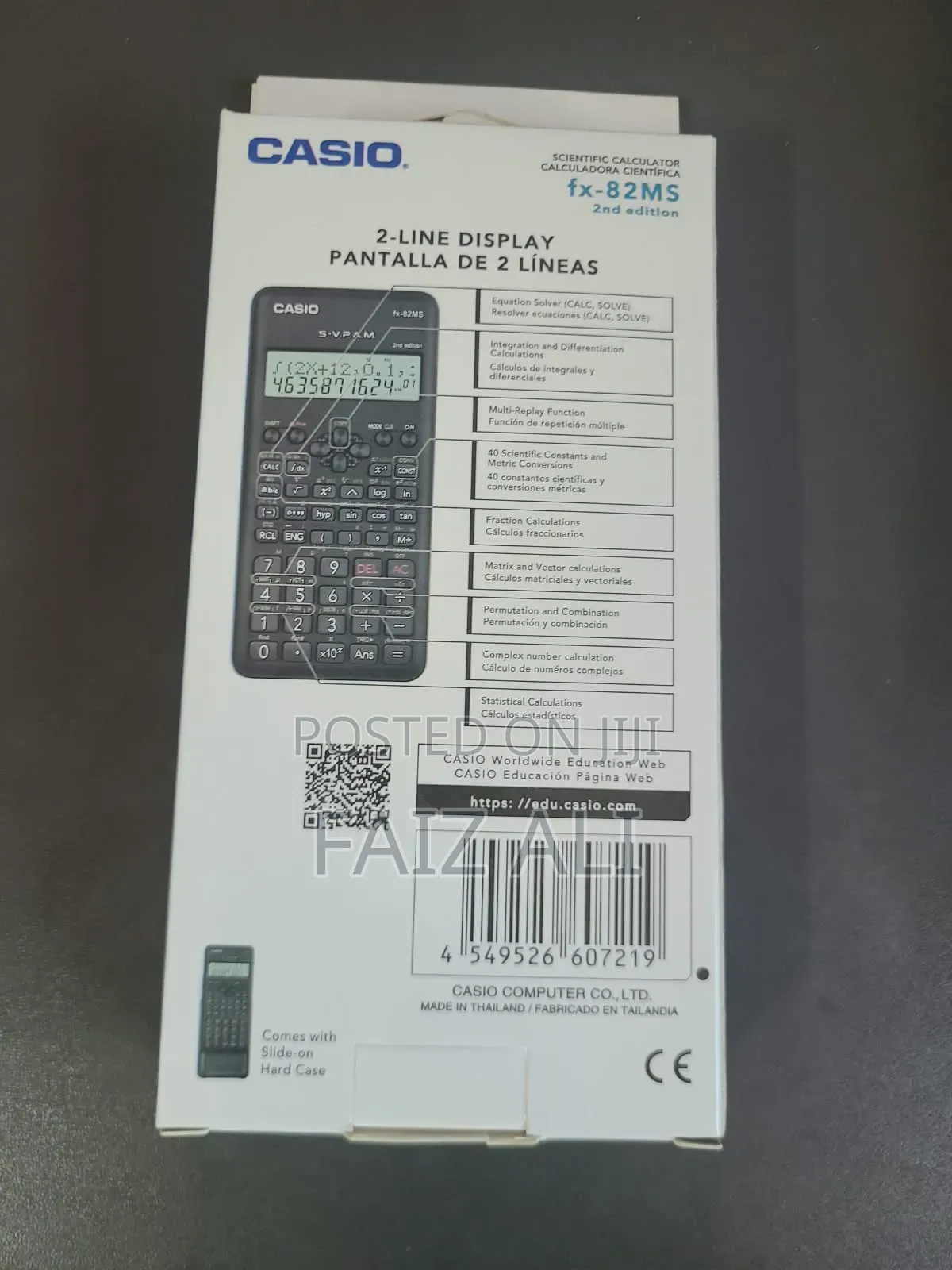 Casio Fx-82ms Scientific Calculator
