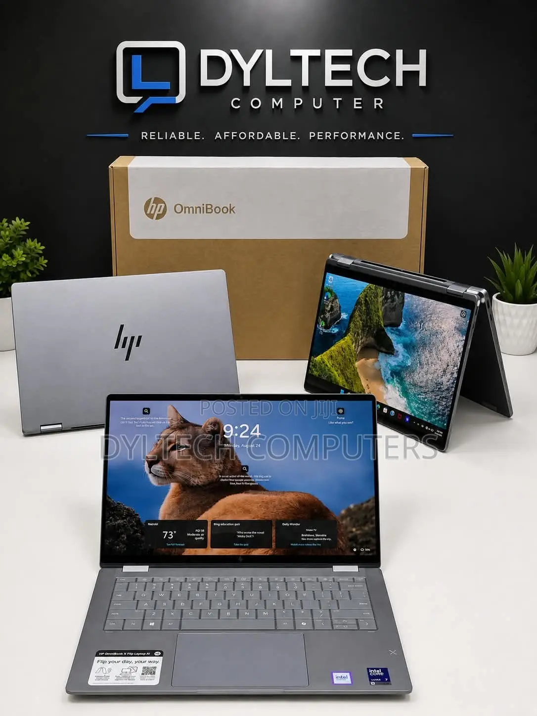 Laptop HP OmniBook X Flip 14" 16GB Intel Core Ultra 7 SSD 1T