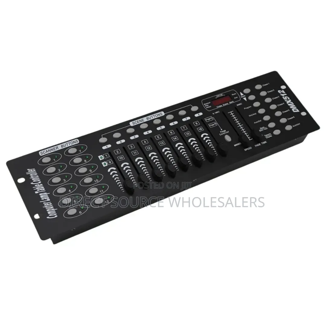 192 Channel DMX512 Stage Lighting Controller
DMX 512