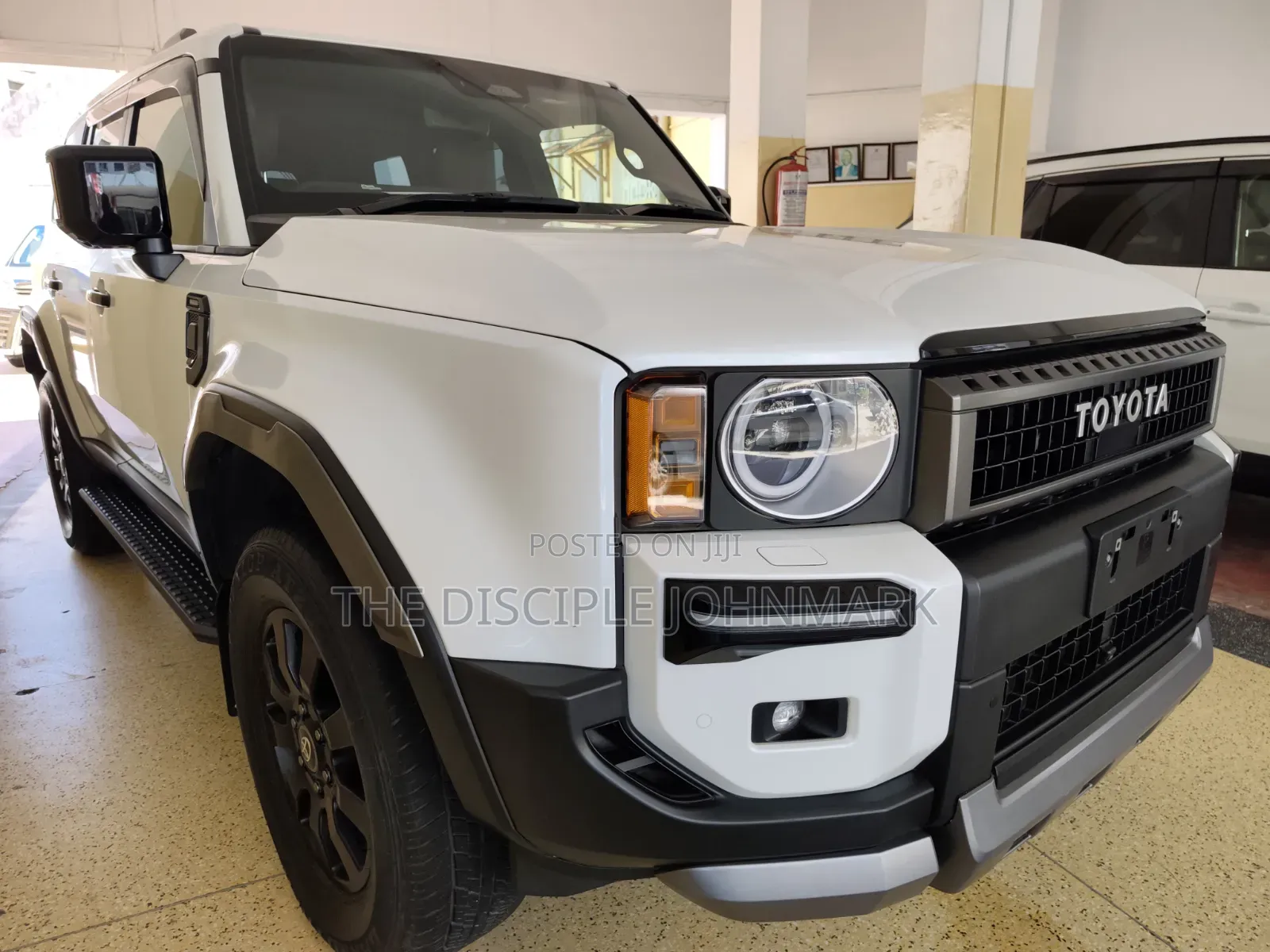 Toyota Land Cruiser Prado 2024 White