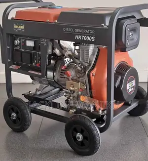 *HK7000S* Hisaki Japan *Diesel* Generator Rated Output 9.3 Kva