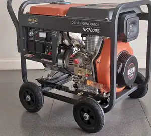 *HK7000S* Hisaki Japan *Diesel* Generator Rated Output 9.3 Kva